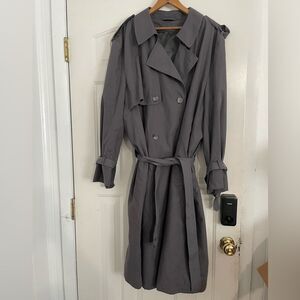Towncraft Gray Trench Coat